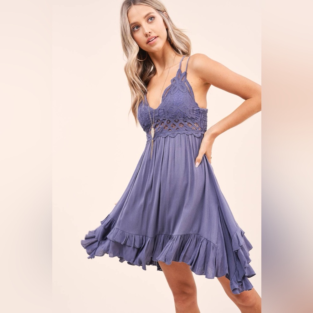 NWOT La Miel Bralette Dress Medium